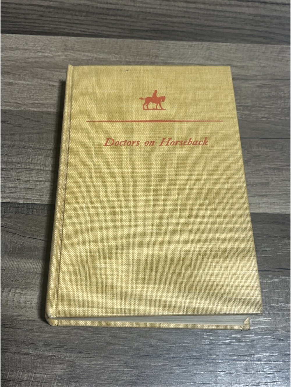 1937 HC DOCTORS ON HORSEBACK Pioneers of American Medicine by Flexner, James